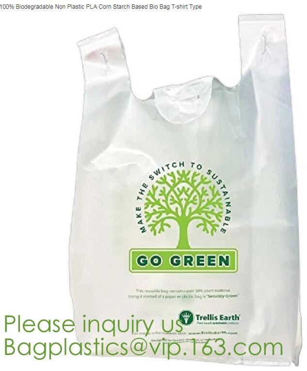 Factory direct sale biodegradable compost bags with CE FDA certificate