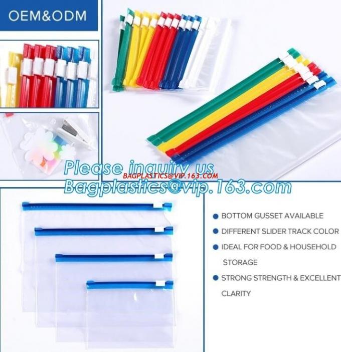PP slider bag, Slider seal, Slider lock, Slider grip, Slider zip, Slider zipper, jumbo Storage