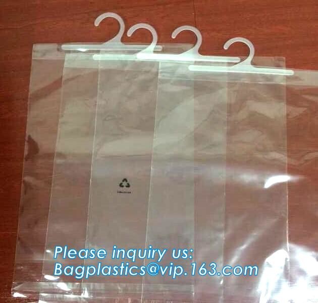 hook plastic pvc slider bag zipper slider bags slider Ziplockk bag for