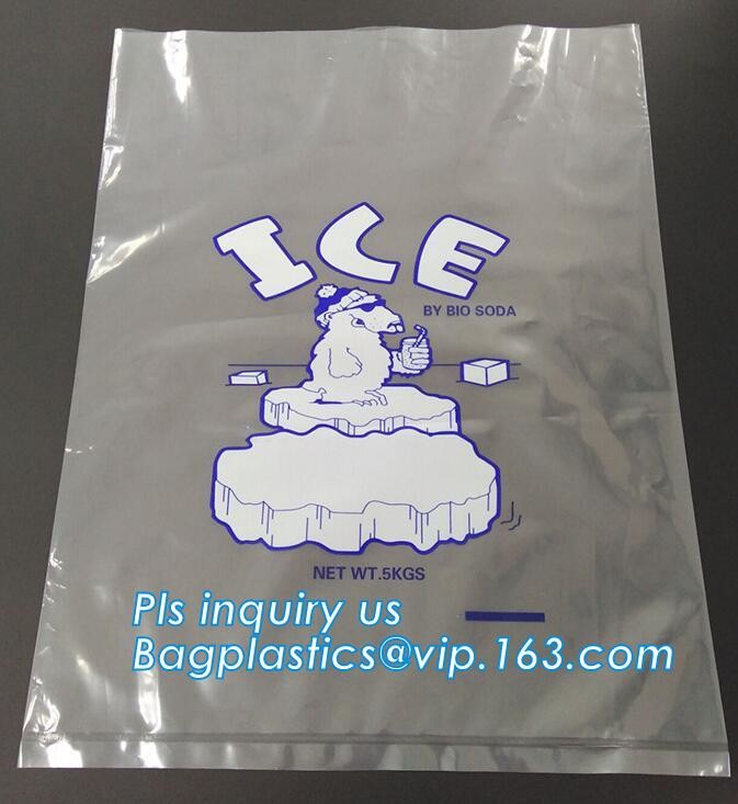 ECO FRIENDLY ICE PACK BAGS, ECO GREEN PACKAGING, BIO ICE BAG