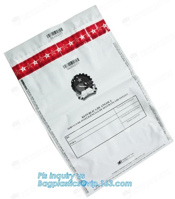 security tamper evident bag envelope bank deposit money bags, Safety