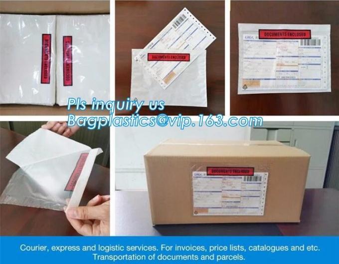FedEx packing list envelope adhesive tape bag Pressure Sensitive zip