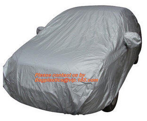 PE car cover, plastic car cover, HDPE plastic overspray protective car