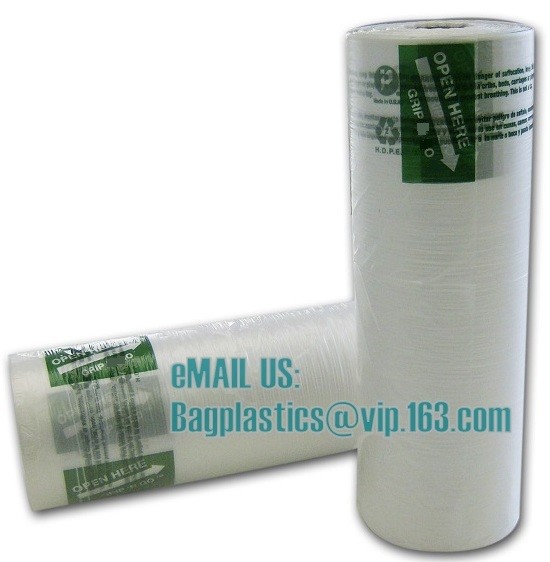 Perforated Clear Plastic Garment cover on Roll,disposable plastic garment bags in dry cleaner