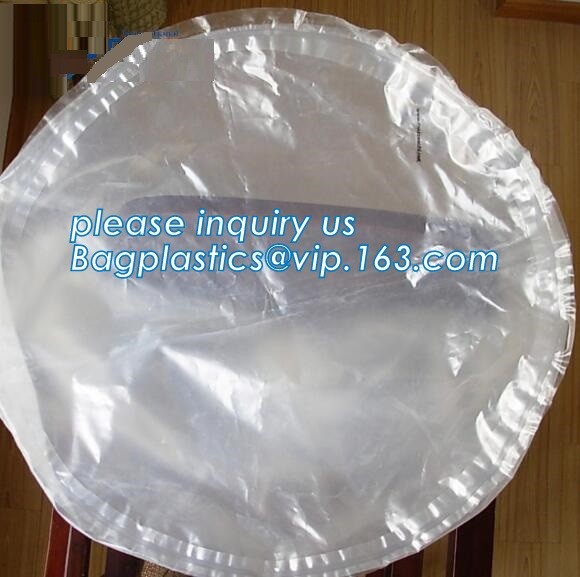 Durable Round Bottom Plastic Drum Barrel Liners Bags, plastic PE round