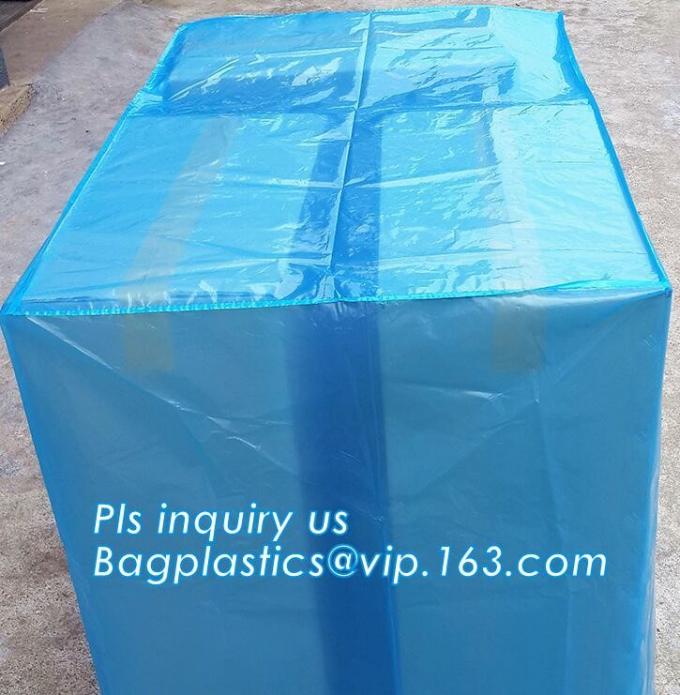 top covers clear plastic window covers printed pallet covers, Jumbo PE