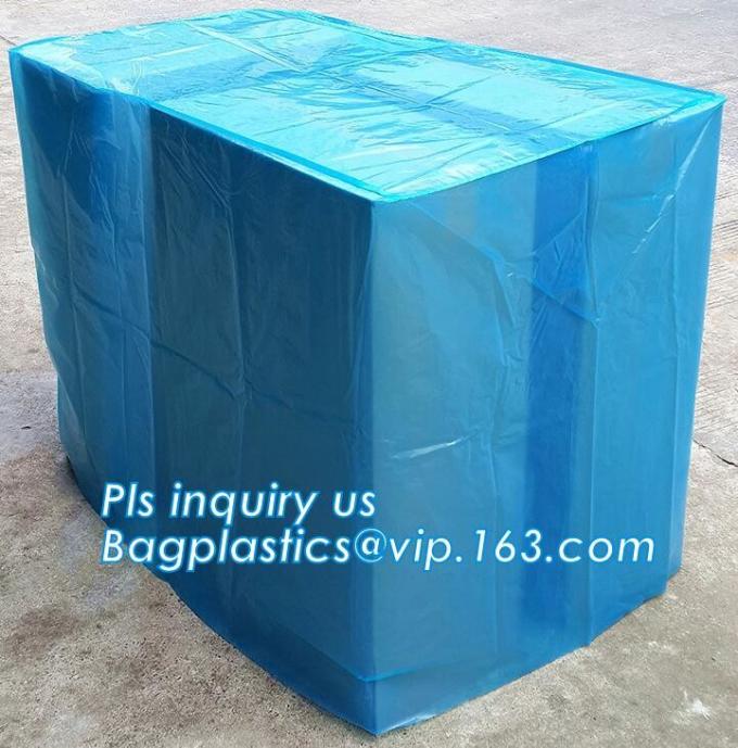 top covers clear plastic window covers printed pallet covers, Jumbo PE Plastic Type Reusable