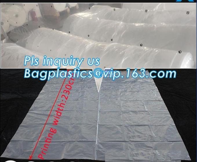 top covers clear plastic window covers printed pallet covers, Jumbo PE
